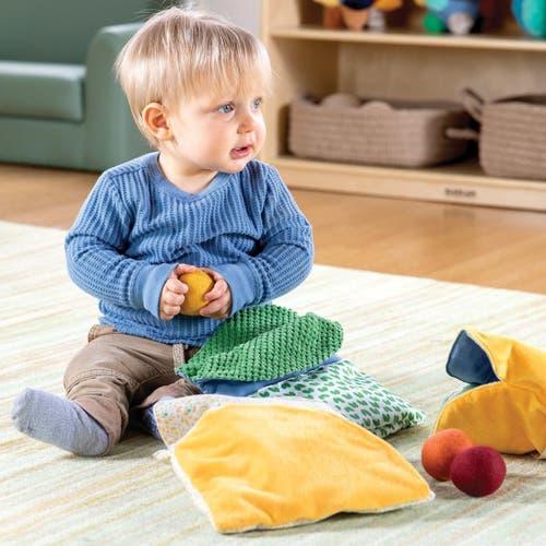 Kaplan Early Learning Company Crinkle Pockets In Multi