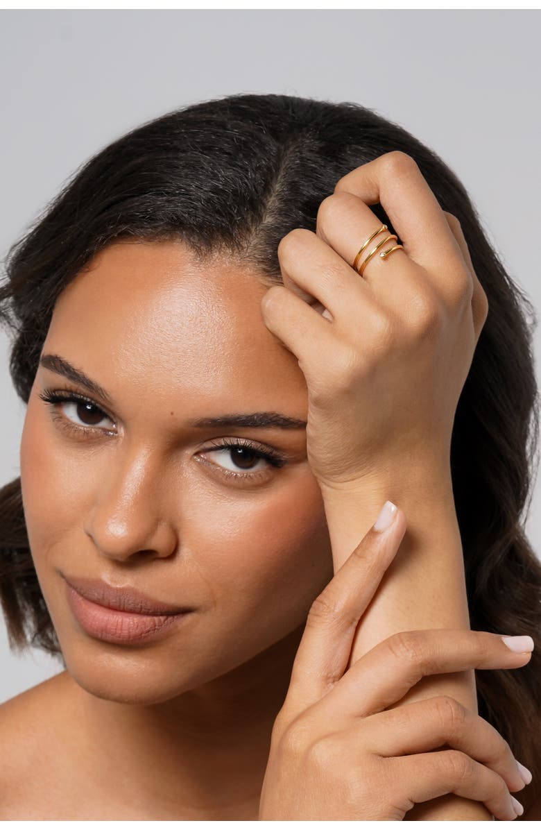 Zynnia Collective Orbit Ring, Alternate, color, Gold