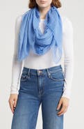 Melrose and Market Frayed Trim Scarf