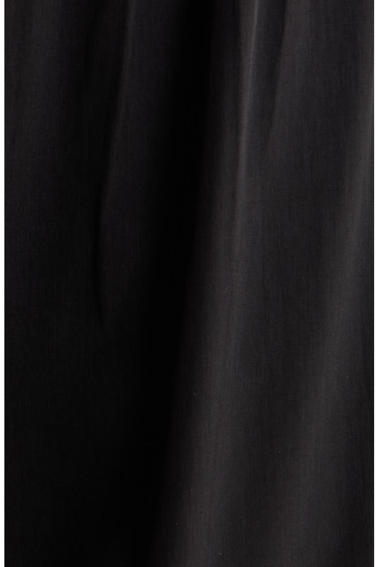Isaly Embroidered Wide Leg Pants, Alternate, color, BLACK