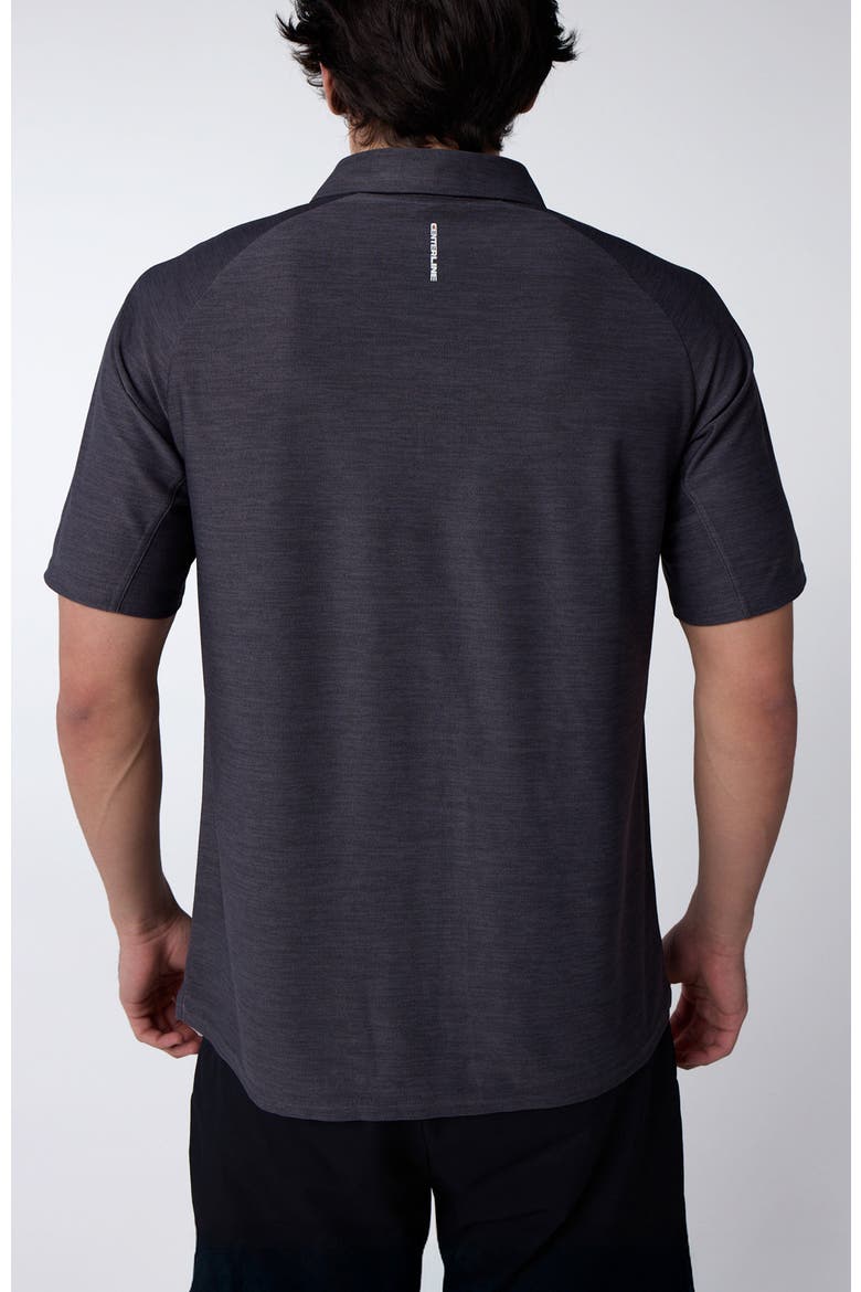 Men's Cross-Sport Tech Pique Polo, Alternate, color, Charcoal Heather
