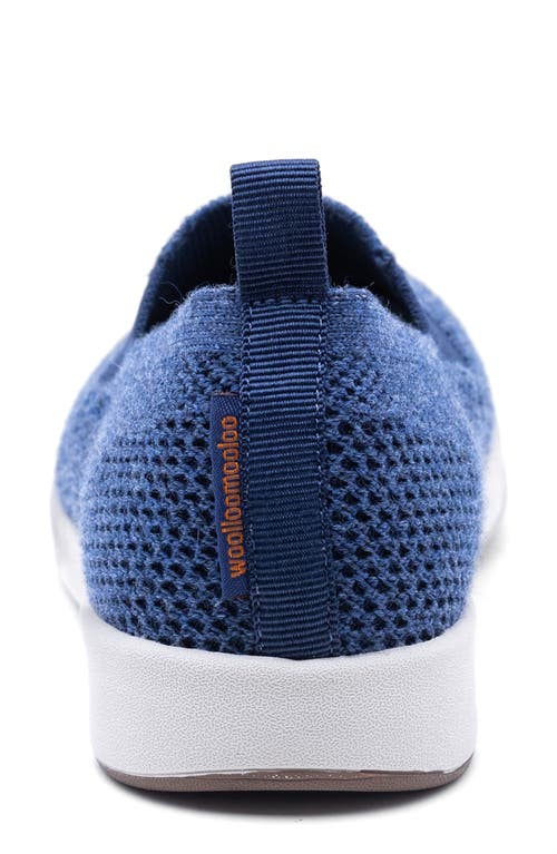 Woolloomooloo Merino Wool Slip On Sneaker In Denim