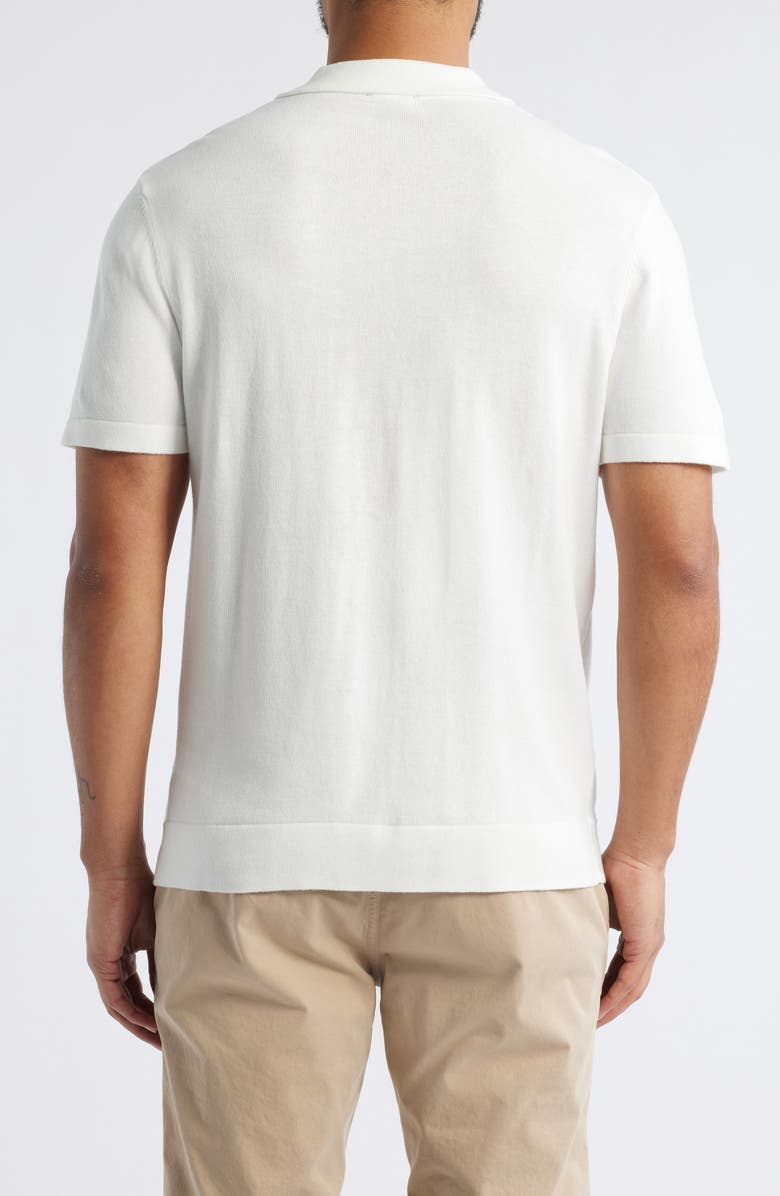 Rails Silas Stripe Knit Cotton Blend Camp Shirt, Alternate, color, 