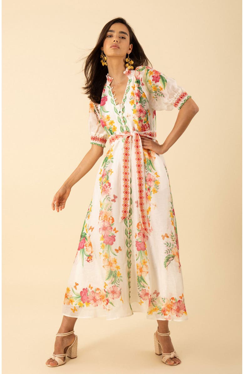 Hale Bob Alaiya Organza Maxi Dress, Main, color,