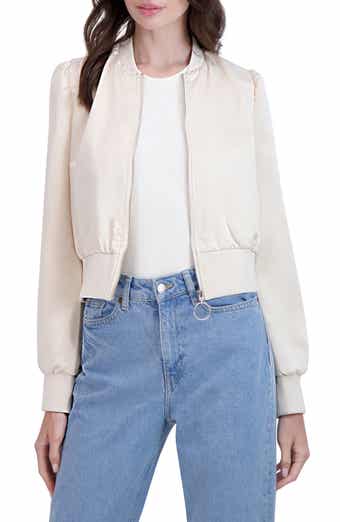 Ookie & Lala Satin Bomber Jacket