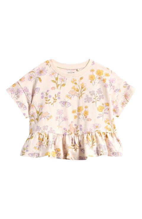 Ditsy Frill Floral T-Shirt (Baby & Toddler)