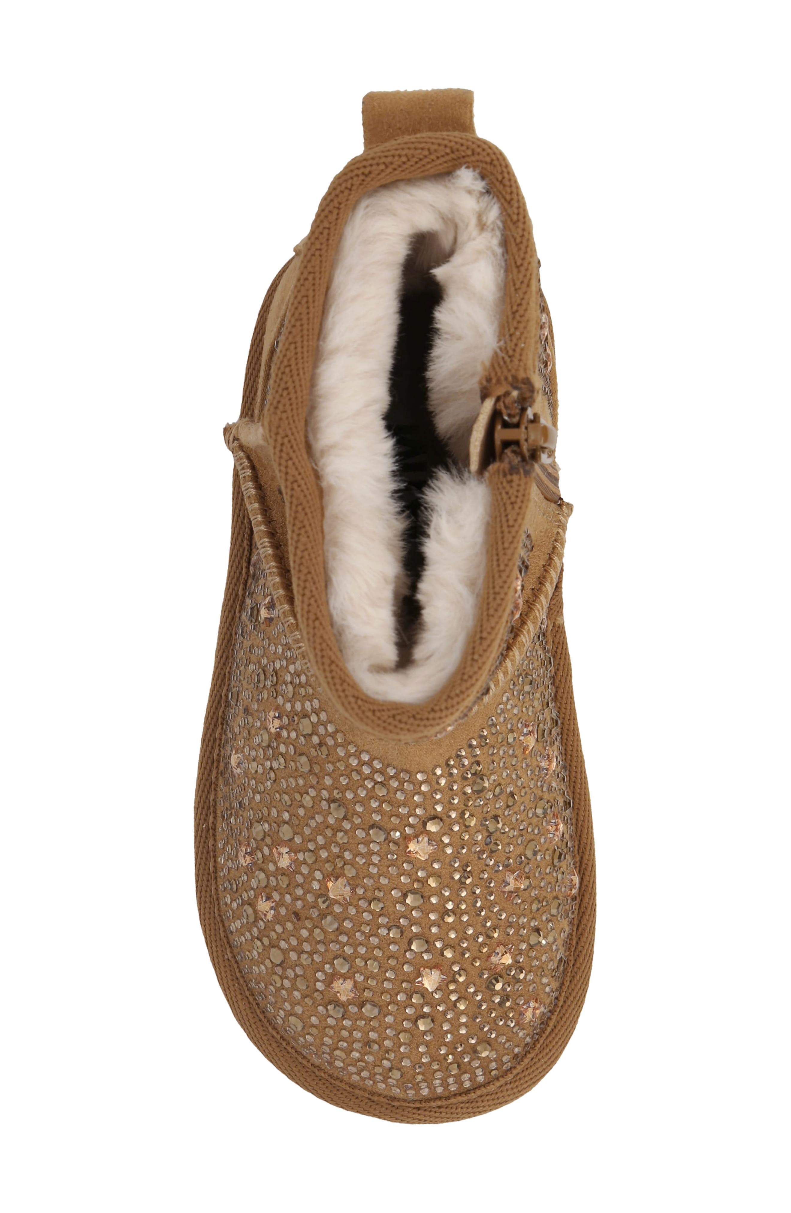 MIA Lil Autymn Faux Shearling Boot, Alternate, color, Chestnut