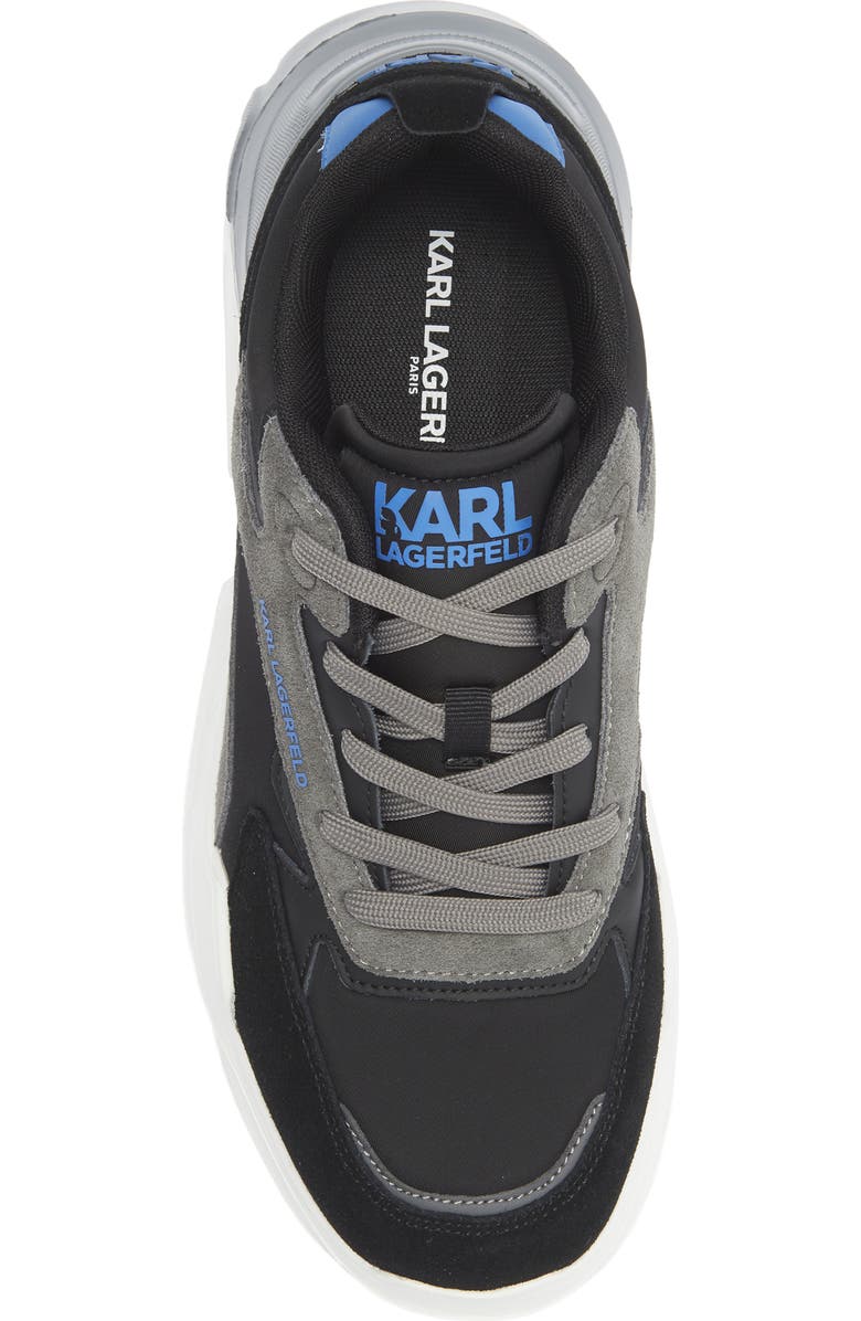 KARL LAGERFELD PARIS Runner On Two Sneaker, Alternate, color, Grey