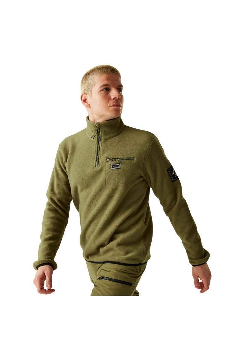 Affinity Mountain Fleece Top, Alternate, color, Martini Olive