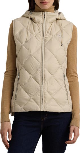 Lauren Ralph Lauren Puffer Down hot Vest XS Xsmall Black, Jacket Coat Sleeveless