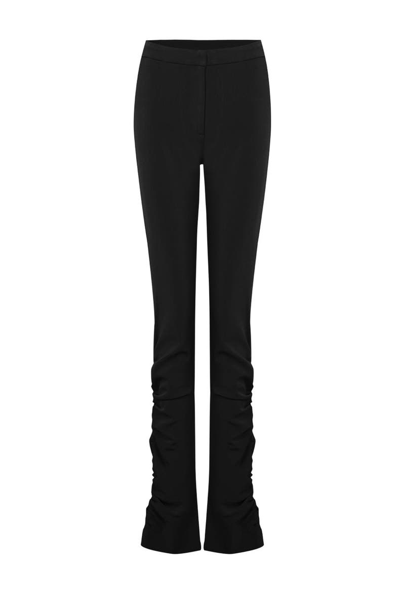 Wool Blend Your *Itch Draped Pant, Alternate, color, BLACK