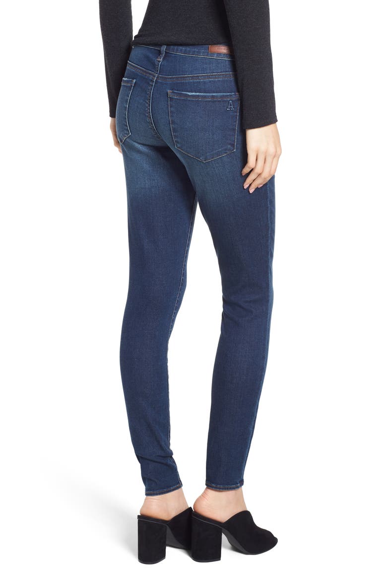 Sarah Skinny Jeans, Alternate, color, SILVER LAKE