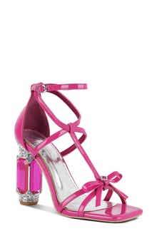 LONDON RAG Affluence Crystal T-Strap Sandal