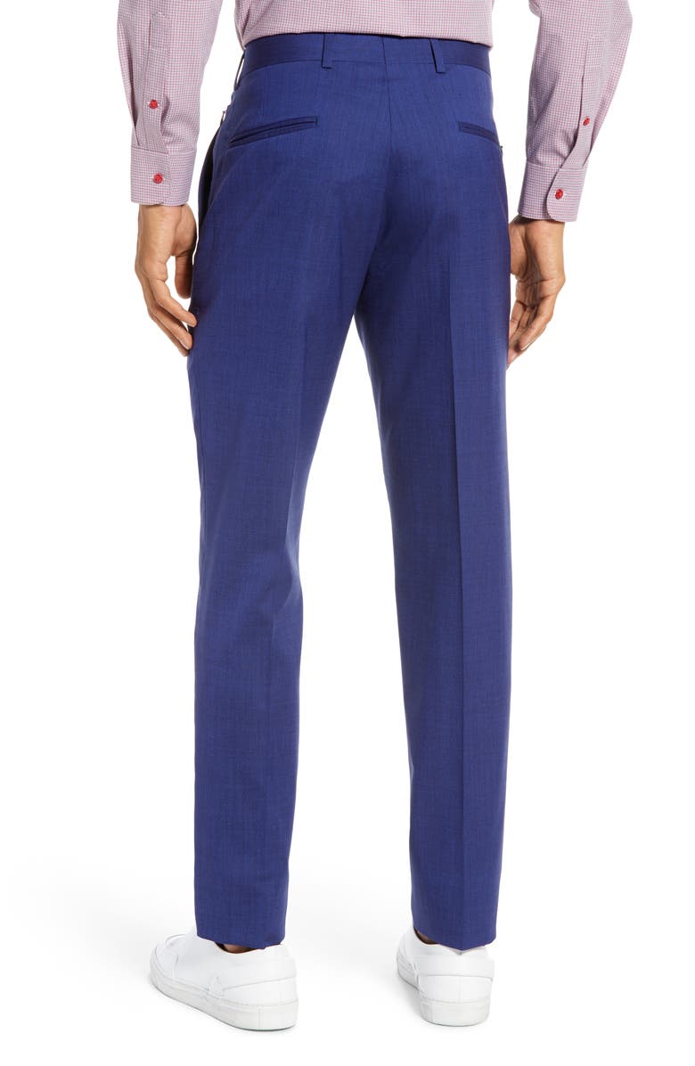 Nordstrom Tech-Smart Slim Fit Stretch Wool Dress Pants, Alternate, color,