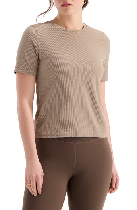 Golden Ridge Performance Ribbed T-Shirt