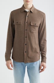 Faherty Legend™ Knit Button-Up Shirt