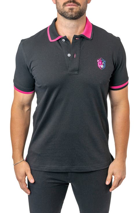 Tipped Delhi Embroidered Polo
