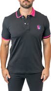 Maceoo Tipped Delhi Embroidered Polo