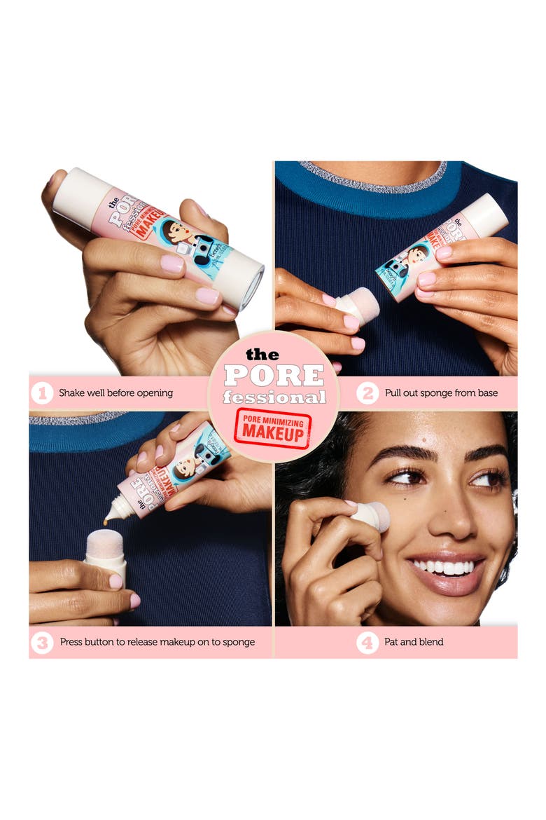 The POREfessional Pore Minimizing Makeup Foundation, Alternate, color, 05 MEDIUM DEEP