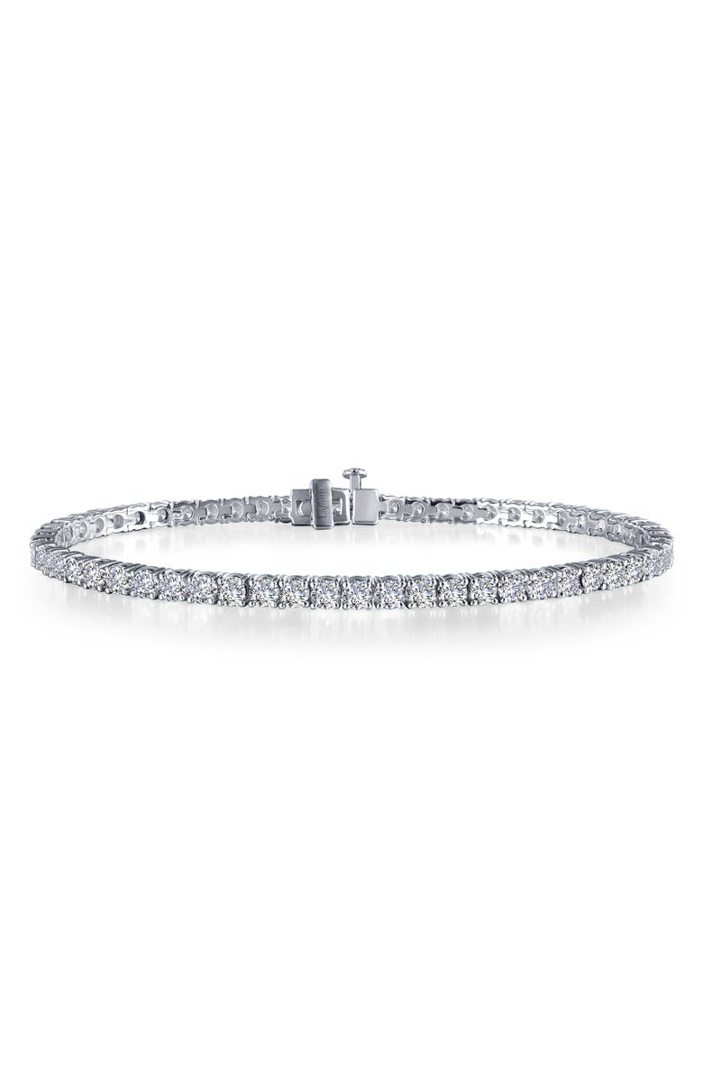 Lafonn Simulated Diamond Tennis Bracelet, Main, color,