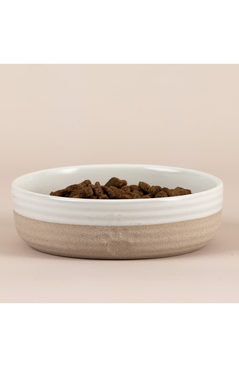 MASON CASH Heart Paw Pet Bowl, 5.1 Inch, 8.4oz, Food Water Dish, Alternate, color, Multicolored