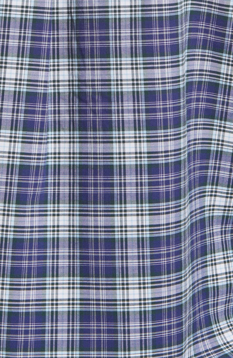Peter Millar Robertson Crown Finish Plaid Button-Down Shirt, Alternate, color,