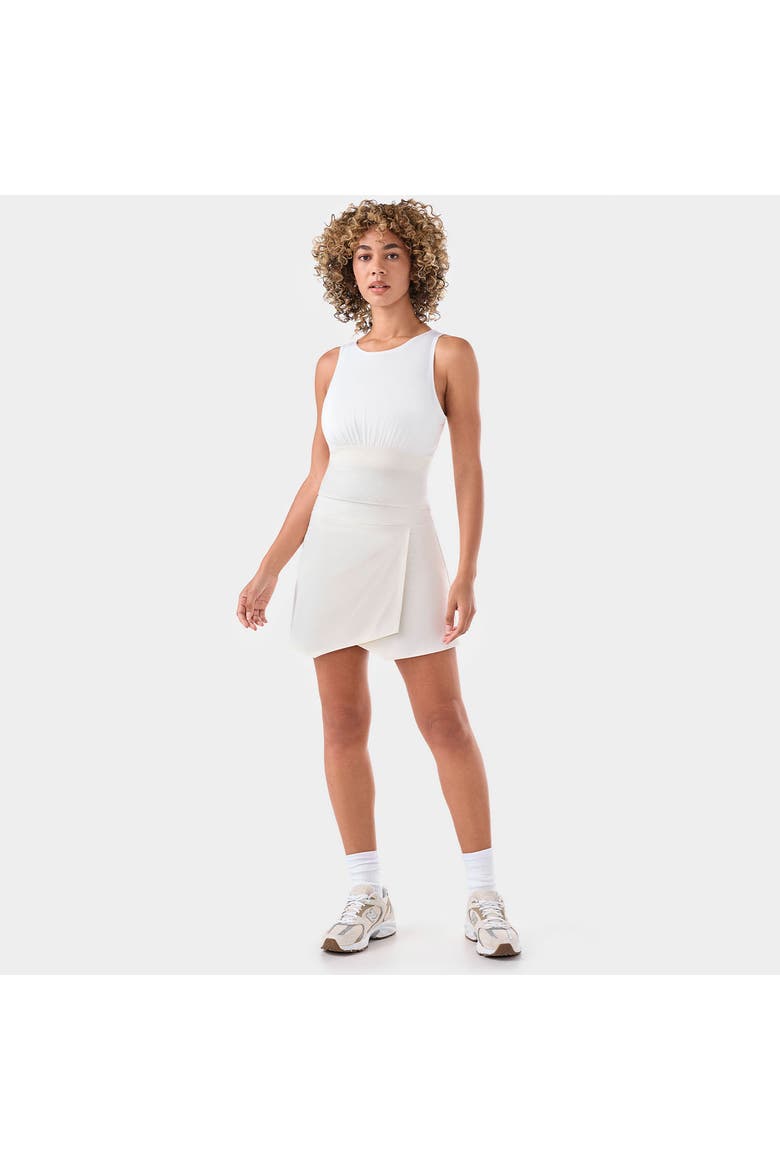 Solace Empire Waist Tank, Alternate, color, COCONUT