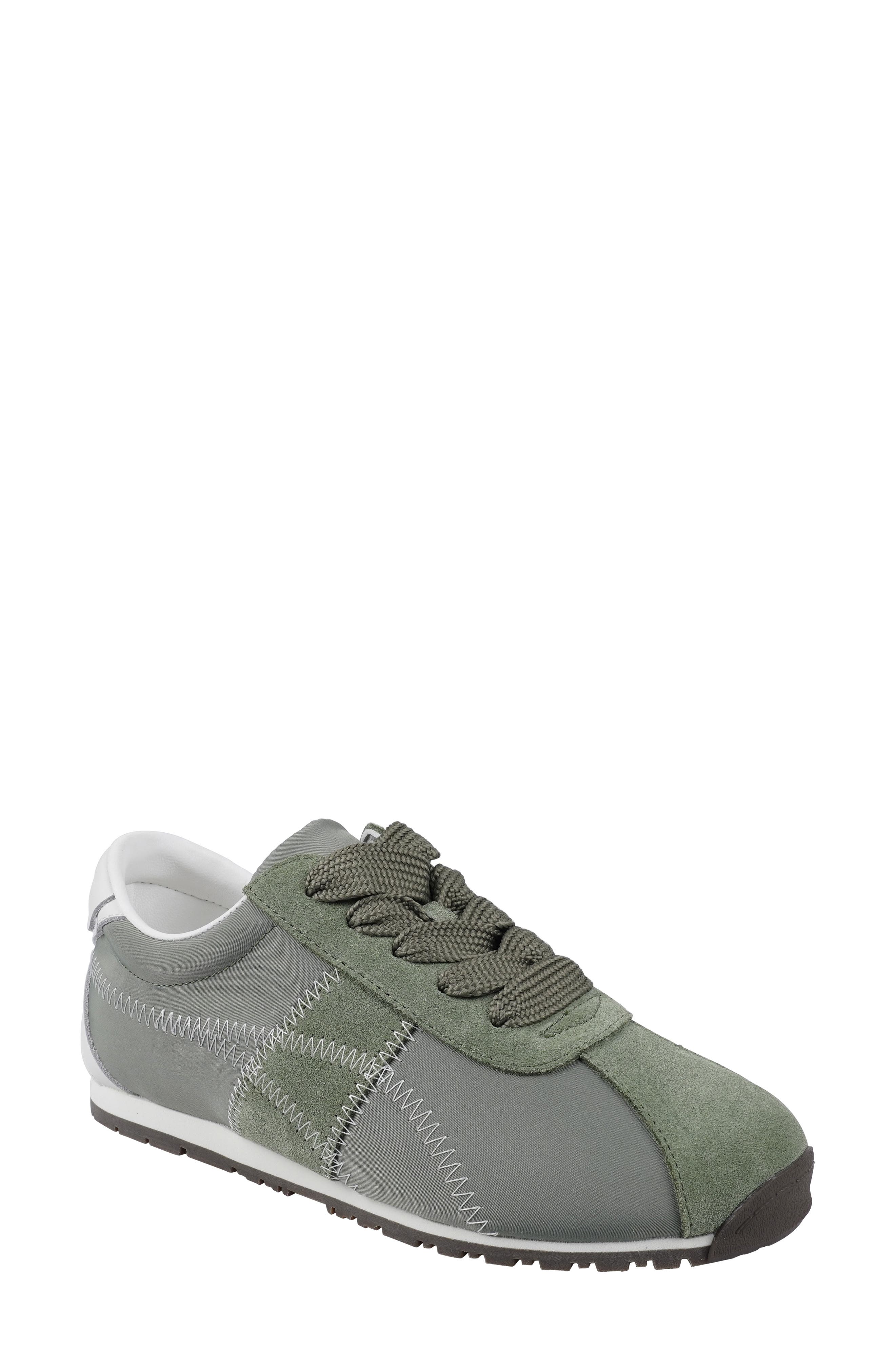 National Comfort Sneaker, Main, color, Olive Suede