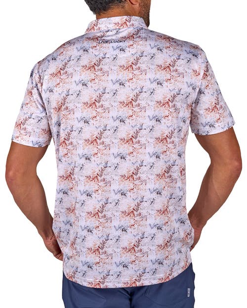 Black Clover Lucky Oasis Polo In White