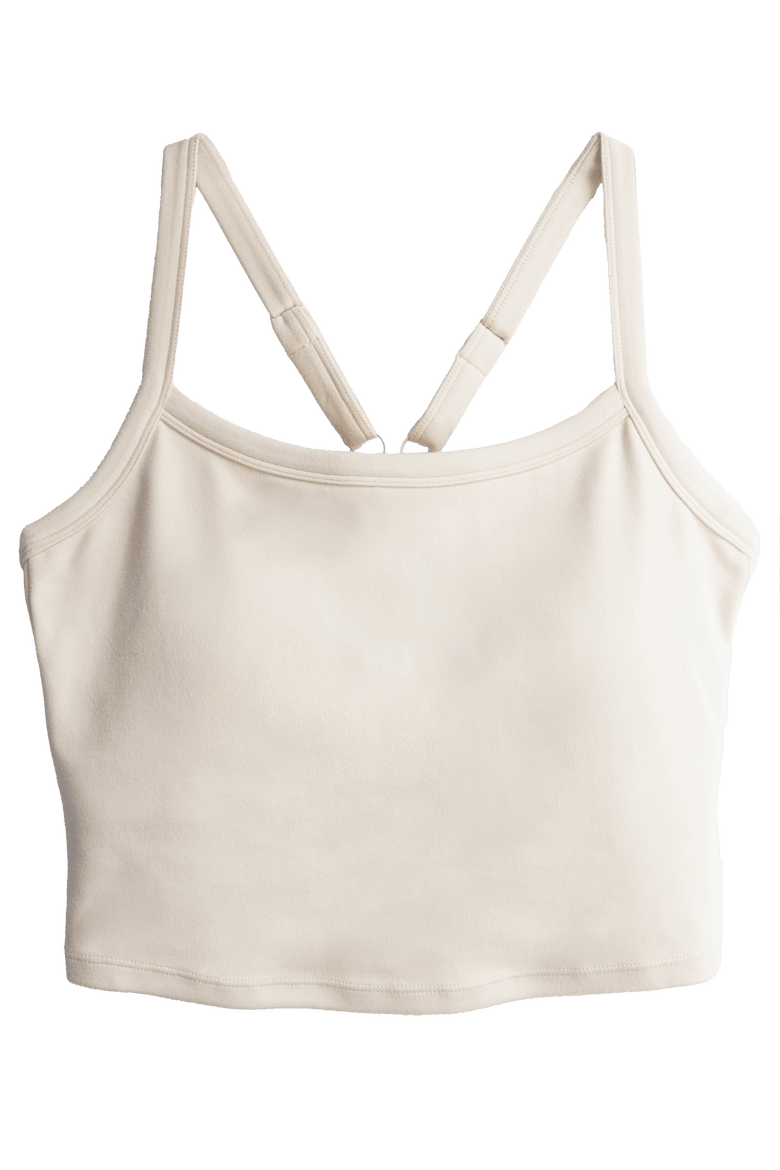 Cloud Longline Bra, Alternate, color, Alpine Sand