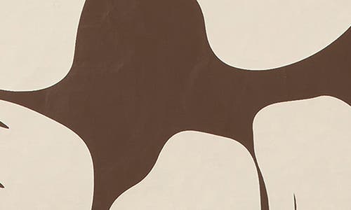 Aloha Collection Mid Hana Hou Water Resistant Zip Pouch In Brown