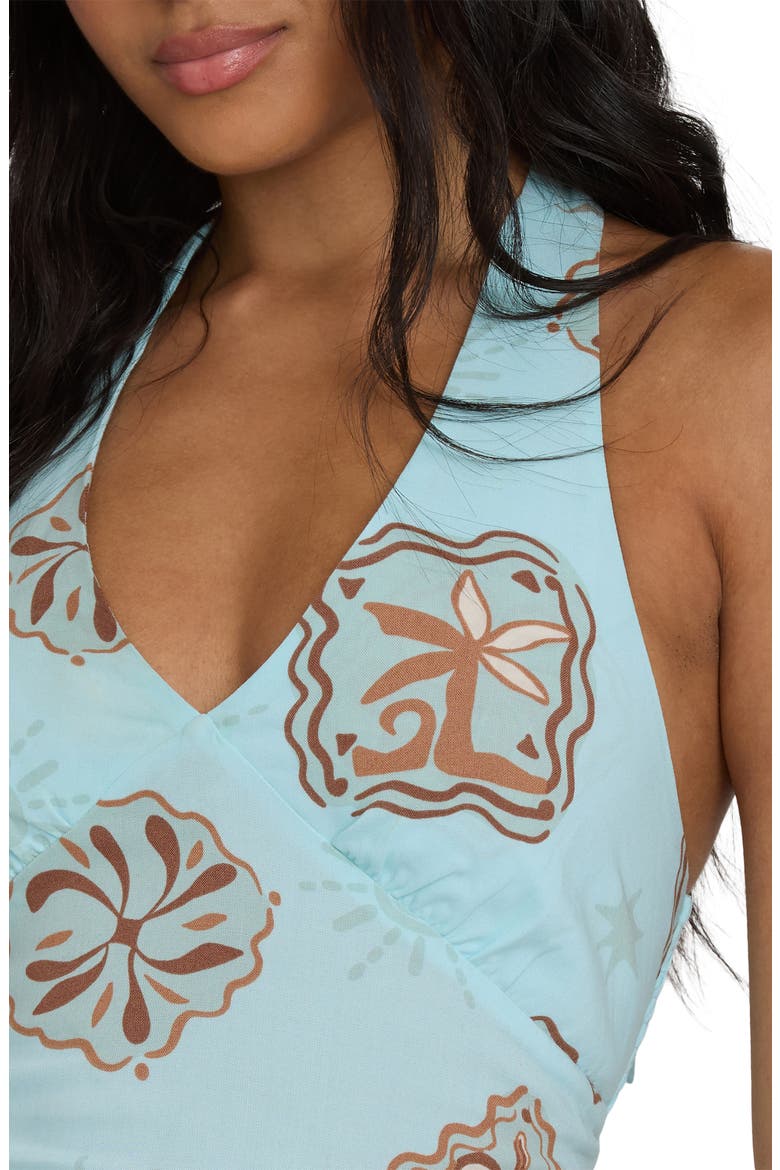 Sunny Sometimes Halter Top, Alternate, color, CLEARWATER