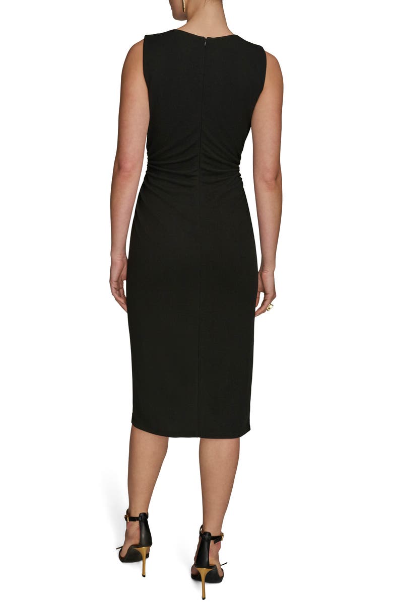 Donna Karan New York Print Sleeveless Midi Dress, Alternate, color,