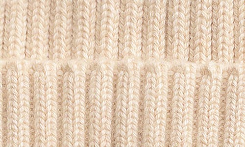 Ruslan Baginskiy Monogram Embroidered Merino Wool Beanie In Orange