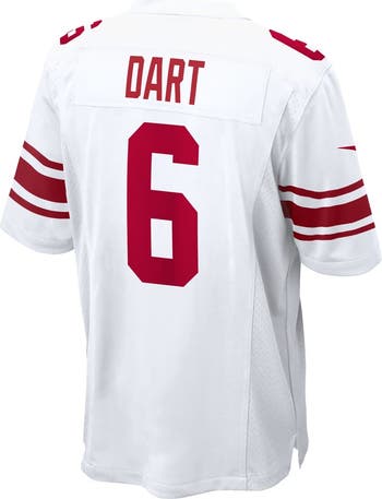 Nike Men's Nike Jaxson Dart White New York Giants Game Jersey Nike Men's Nike Jaxson Dart White New York Giants Game Jersey