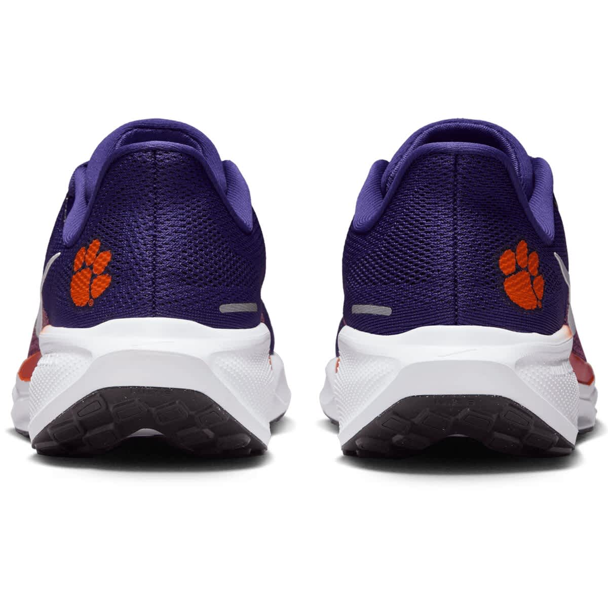 Nike Unisex Nike Purple Clemson Tigers Zoom Pegasus 41 Running Shoes, Alternate, color, Purple