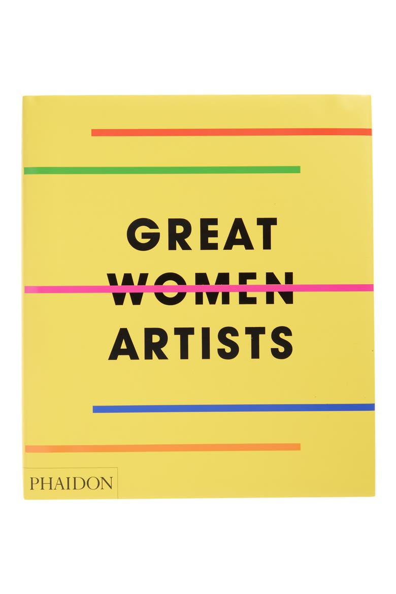 'Great Women Artists' Book, Main, color, YELLOW