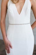 Brides & Hairpins Basilka Crystal Sash