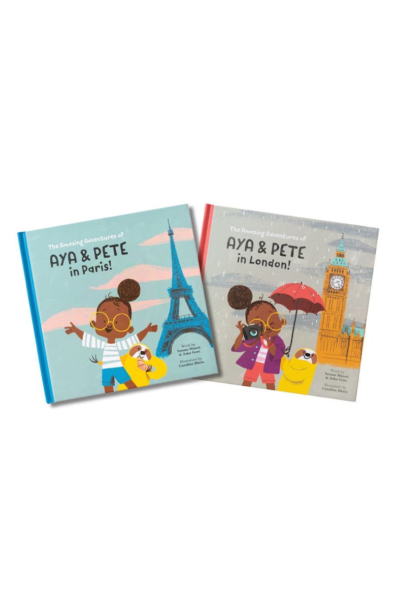 AYA AND PETE 'The Amazing Adventures of Aya & Pete' European Duo Book Set, Main, color, 