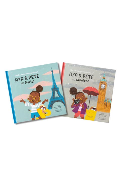'The Amazing Adventures of Aya & Pete' European Duo Book Set