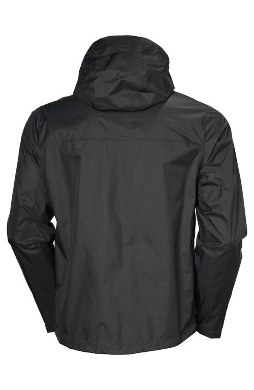 Helly Hansen Loke 2.0 Waterproof Packable Jacket In Black