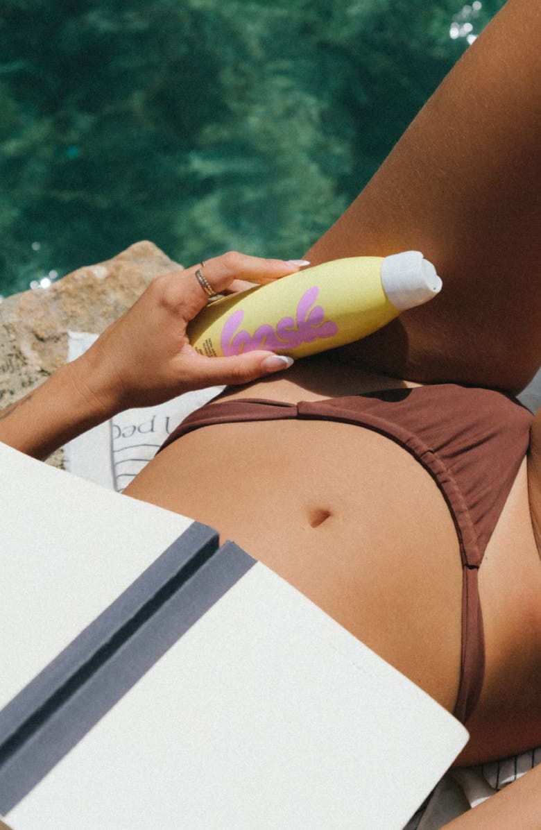 Bask Non-Aerosol Invisible Mist Sunscreen Broad Spectrum SPF 50 Continuous Spray, Alternate, color, 