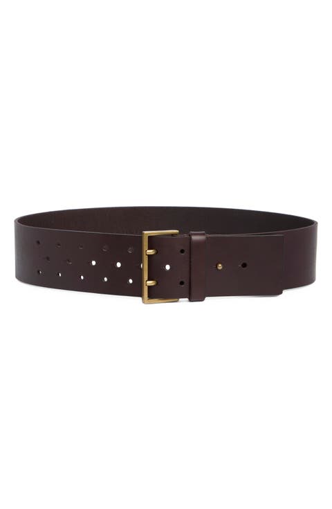 Wide Glossy Belt