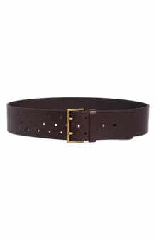 Wide Glossy Belt