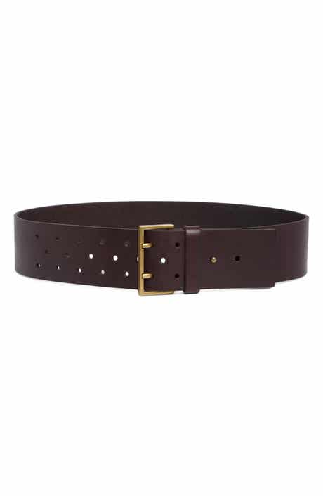 Wide Glossy Belt