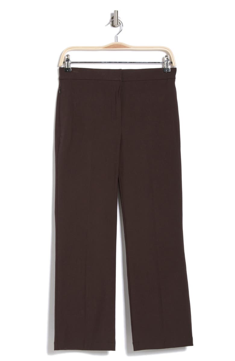 Theory Kick Crop Pants, Alternate, color, Hickory