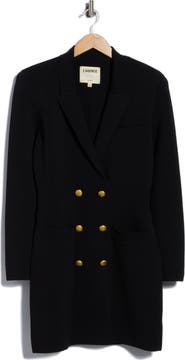 L'AGENCE Meyumi Knit Blazer Minidress