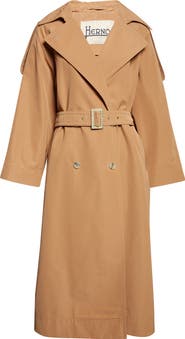 Herno Belted Gabardine Trench Coat