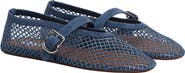 Alaïa Fishnet Mary Jane Flat