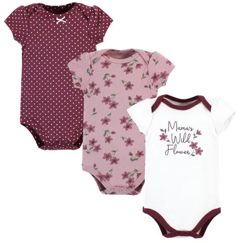 Cotton Bodysuits 3-Pack (Baby)